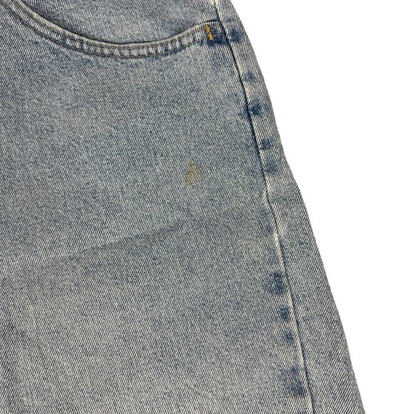 Wrangler Men's Denim Shorts Size 36 Light Wash 100% Cotton - Picture 2 of 6